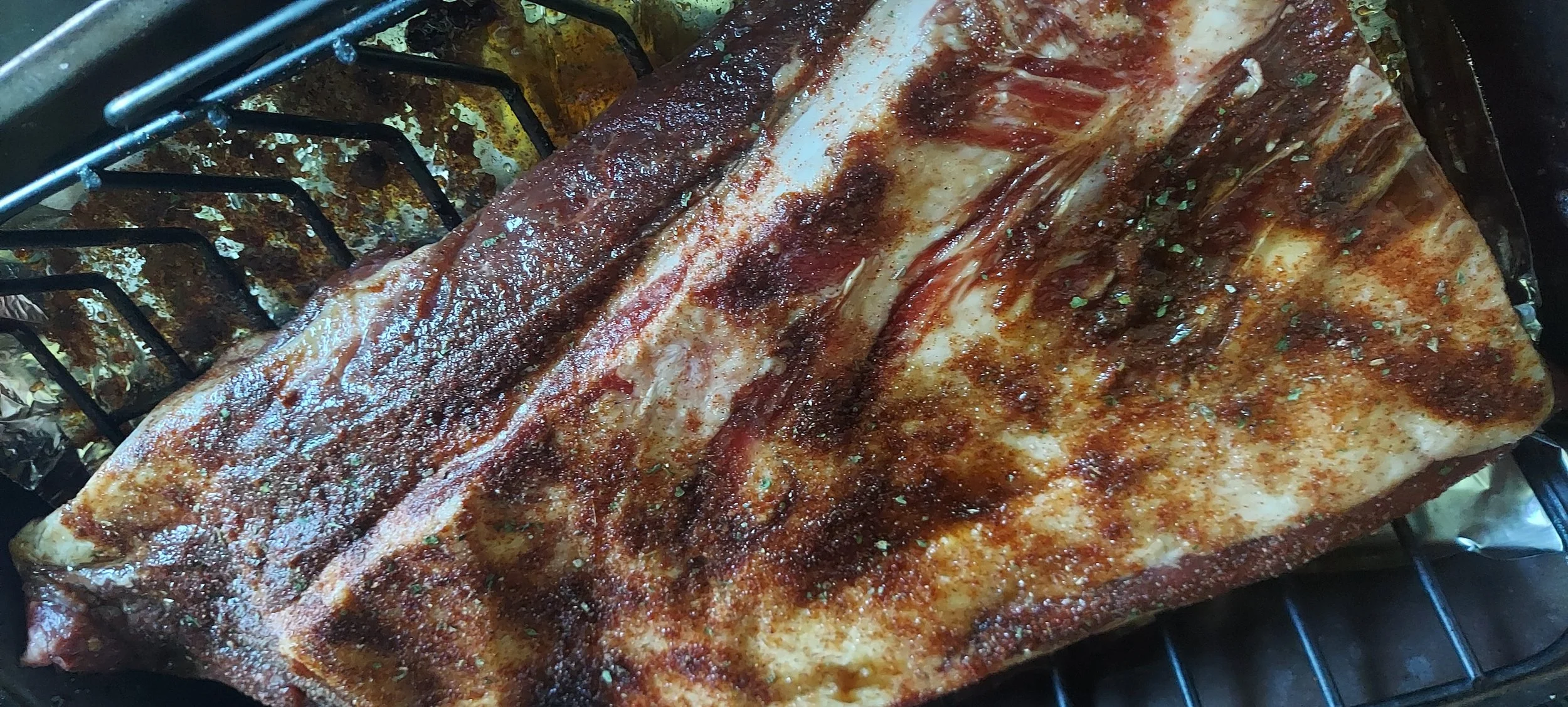 Strandquist Family Farm Beef Brisket After 24 Hours of Refrigeration