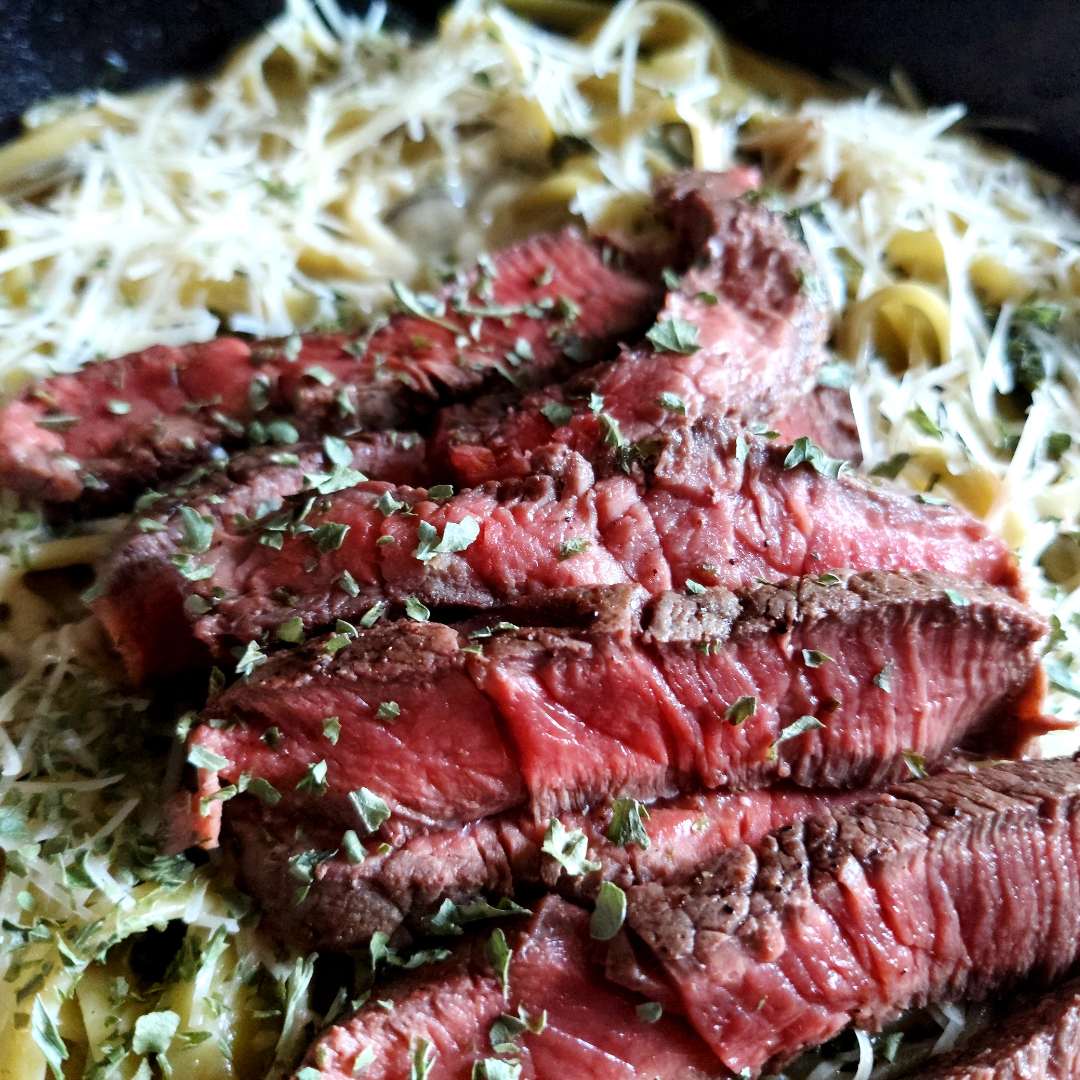 Creamy Steak Fettucine
